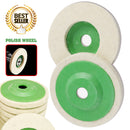 idrop STAR SHINE ABRASIVE - Felt Buff Wheel Polish