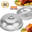 idrop [ 28CM ] METALLIC FOOD COVER - Kitchen Food Cover Mesh