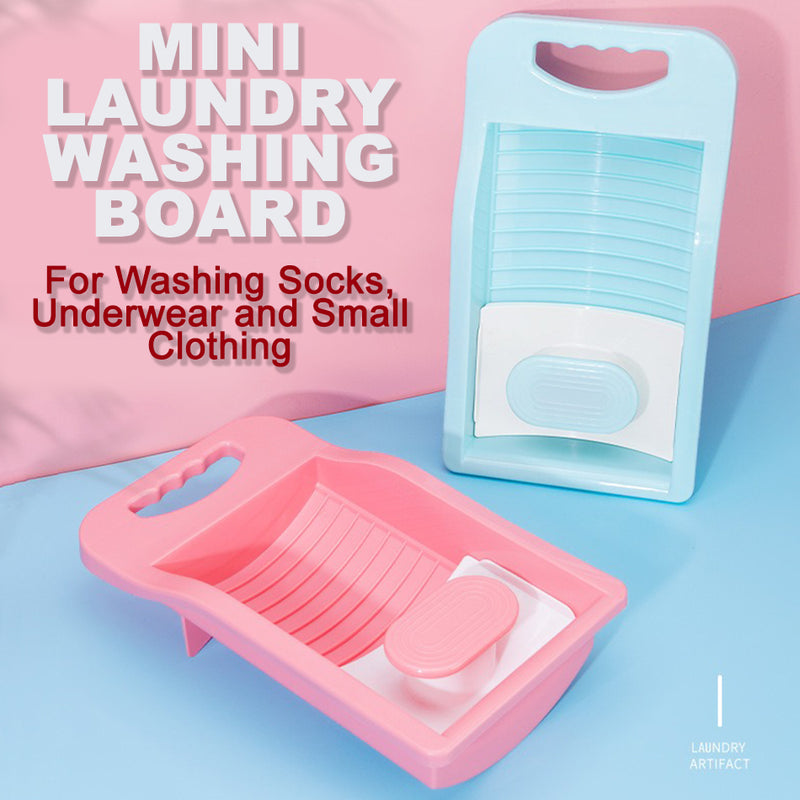 idrop Portable Mini Sock & Underwear Washing Board / Papan Basuh Baju Kecil Mudah Alih / 便携式迷你袜子和内衣洗涤板