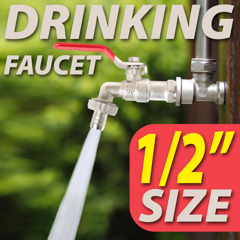 idrop [ 1/2" ] Quick Open Faucet Pipe / Paip Air Senang Buka / 1/2^快开水龙头