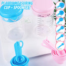 idrop [ 7PCS ] Plastic Measuring Cup + Spoon Set / Set Cawan dan Sudu Ukur Sukat / 量杯+量勺套装