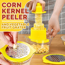 idrop 2 IN 1 Corn Kernel Peeler Vegetable Grater