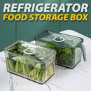idrop Refrigerator Food Storage Box Container / Kotak Bekas Penyimpanan Makanan Peti Ais / 冰箱计时塑料收纳盒小号 (13.5CM X 13.5CM X 25.5CM )