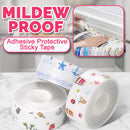 idrop [ 3.2M x 3.8XM ] Kitchen Waterproof Mildew Proof Seal Protective Sticky Tape