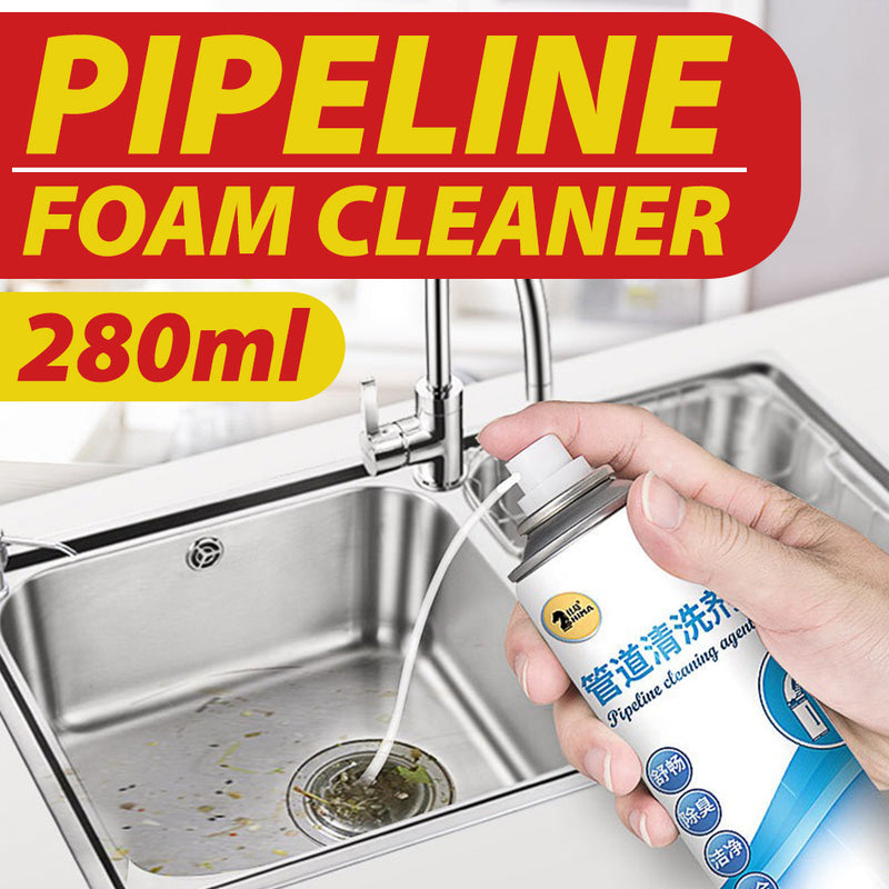 idrop [ 280ml ] Pipeline Plumbing Pipe Foam Cleaner / Pembersih Sistem Paip / 管道清洁剂