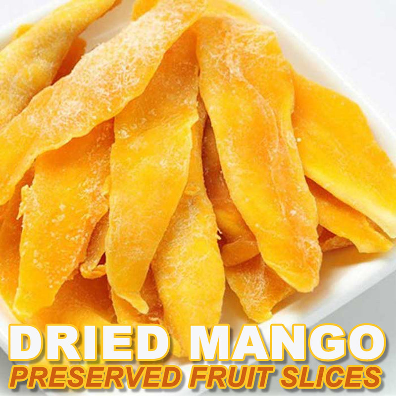 idrop 500g Dried Mango Slice Preserved Sliced Fruit Food Snack / （500克） 泰国芒果干