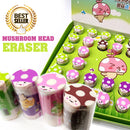 idrop MUSHROOM HEAD - Kid's Children Cartoon Eraser Stationary