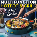 idrop [ 2 IN 1 ] Multifunction Electric Hot Pot  & BBQ Cooking Grill Cooker [ 1700W ]