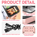 idrop Multipurpose Non-Stick Electric Korean Hot Pot Mini Frying Grilled BBQ