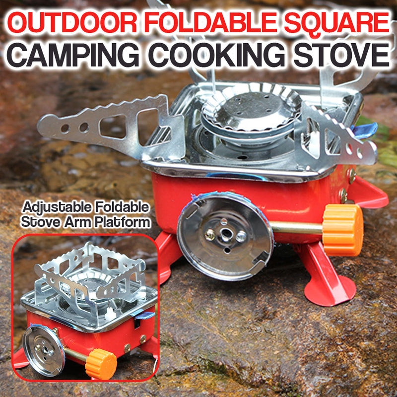 idrop Outdoor Square Portable Foldable Camping Cooking Stove