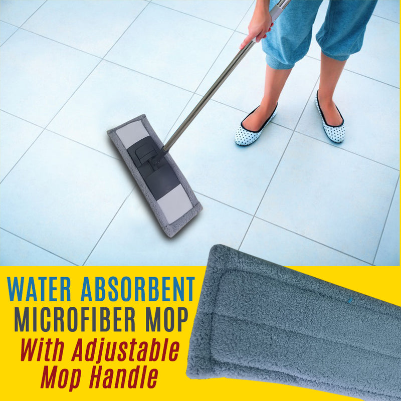 idrop Microfiber Mop Quick Cleaning Super Water Absorbent / Mop Lantai Mikrofiber/ 超细纤维拖把