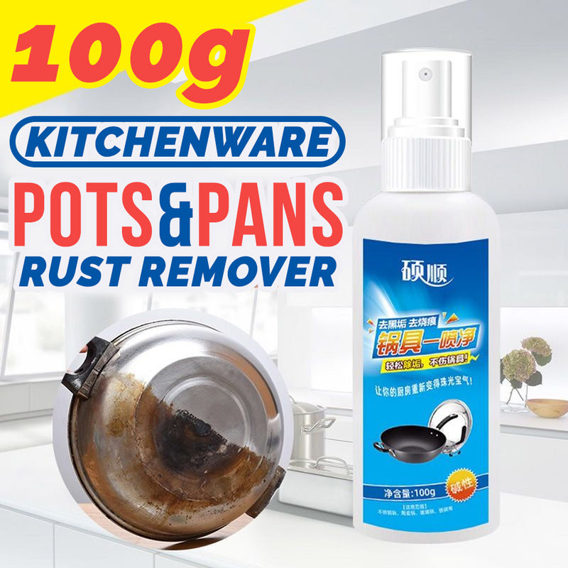 idrop [ 100g ] Stainless Steel Pots & Pans Rust Removal Spray