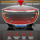 idrop [ 24CM ] Double Sided Honeycomb Stainless Steel Single Handle Wok SUS316 Petty Pot / Periuk Masak Keluli Tahan Karat / 双面蜂窝不锈钢单柄炒锅 SUS316