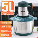 idrop [ 5 Liter ] 4 Speed Kitchen Meat Blender Grinder Machine / Mesin Pengisar Daging Pelbagai Kelajuan Mengisar / 5L新款绞肉和面机4速