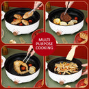 idrop [ 24CM ] Multifunction Nonstick Electric Grill Pan Oven 600W / Gril Masak Elektrik Pelbagai Guna / 24CM多用不粘电烤锅(600W)(英插)