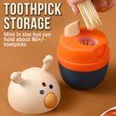 idrop Toothpick Holder Storage Box Fawn Deer Design / Kotak Simpan Pencungkil Gigi Corak Rusa / 小鹿牙签盒