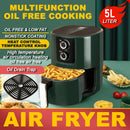 idrop [ 5 Liter ] Air Fryer 1350W / 5L空气炸锅1350W(申花)