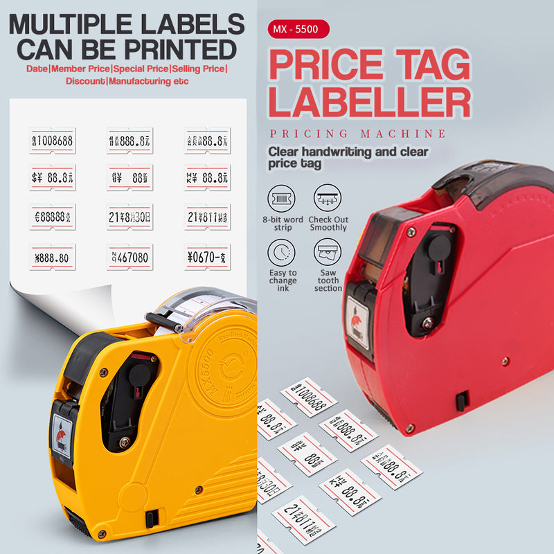 idrop Price Labeller Price Tag Machine / Mesin Tag Letak Harga / 打码机