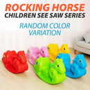 idrop Rocking Ride Horse - Children Rocking See Saw Chair Ride