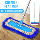 idrop Wet & Dry Chenille Flat Absorbent Mop / Mop Lantai Basah & Kering / 干湿雪尼尔扁平吸水拖把