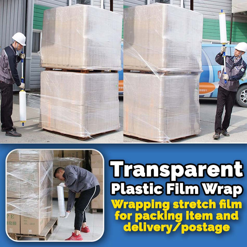 idrop Transparent Plastic Wrap Stretch Wrapping  Film [ 50CM ]