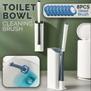 idrop Toilet Bowl Cleaner Brush with Disposable Detergent Head Brush