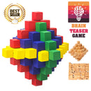 idrop BRAIN TEASER [ Diamond ] - Interlocking Wooden Toy Blocks