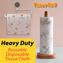 idrop [ 30PCS ] Heavy Duty Reusable Disposable Water Absorbent Non Woven Tissue Cloth Rag Roll [ 23CM x 25CM ]
