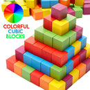 idrop Colorful Wooden Cube Toy [ 100pcs ]