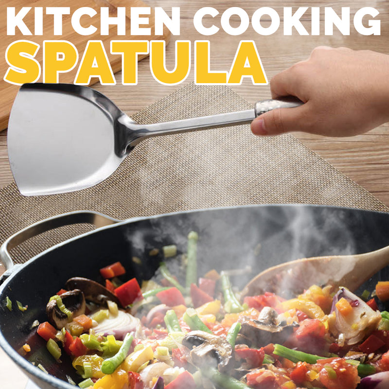 idrop Steel Cooking Wok Spatula Utensil Kitchenware