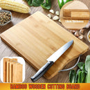 idrop [ 24CM x 34CM ] Bamboo Wood Cutting Chopping Board / Papan Pemotong Kayu Buluh / 竹菜板 24*34CM钢管菜板