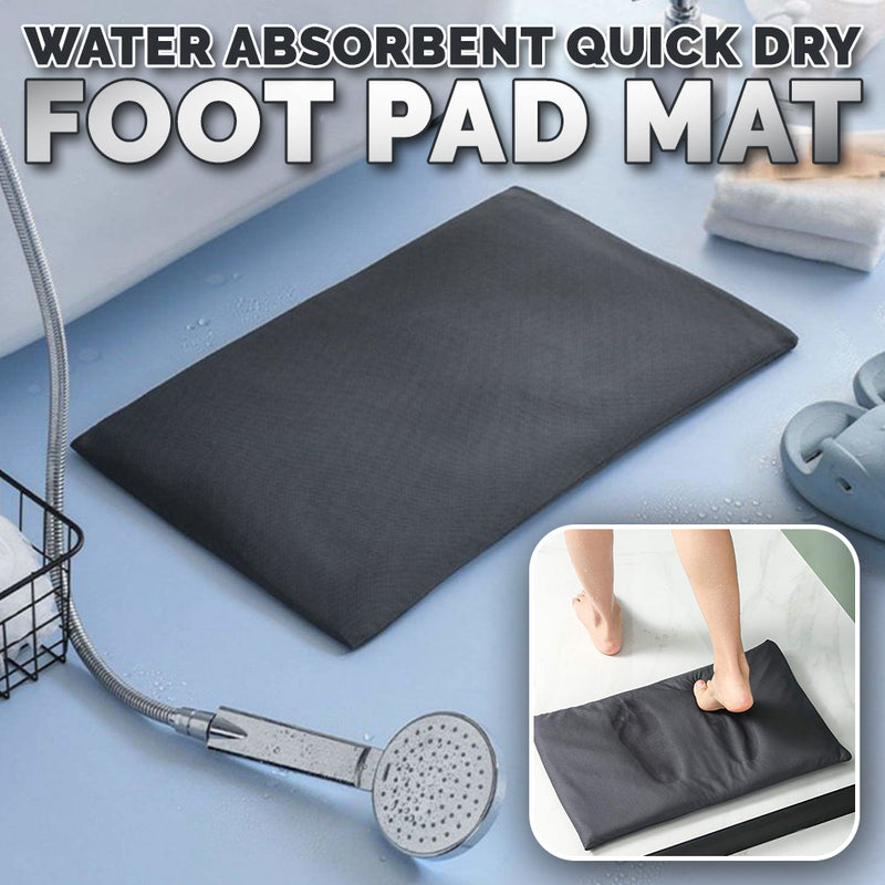 idrop Quick Drying Water Absorbent Diatom Foot Mat Pad