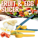 idrop Handheld Fruit & Egg Slicer / Pemotong Penghiris Telur & Buah Nipis / 新款手压切片器