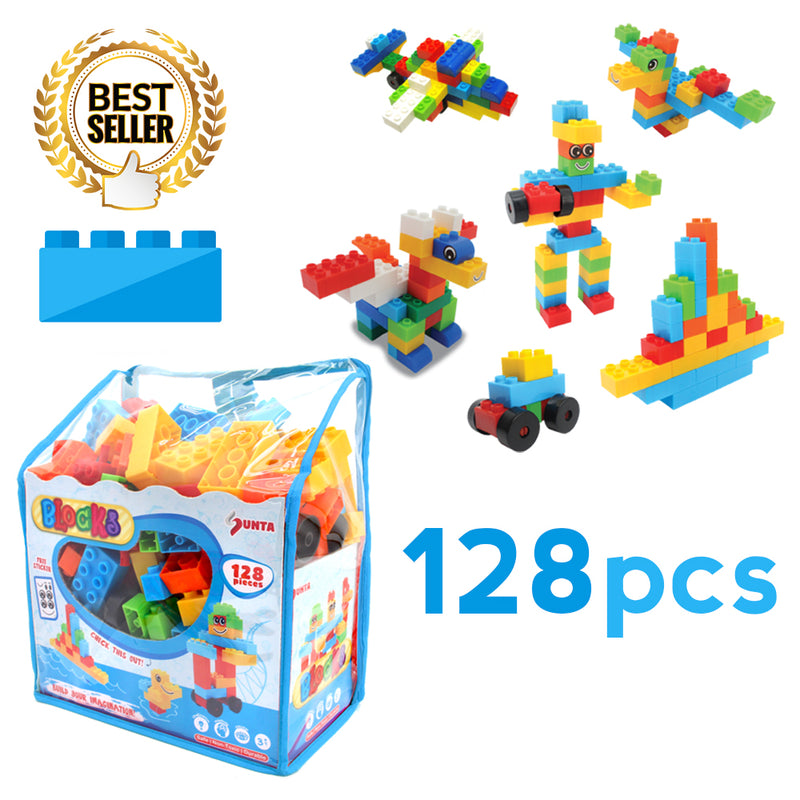 idrop SUNTA BLOCKS [ 128pcs ] Children Toy Building Block