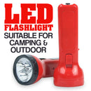 idrop LED Light Rechargeable Flashlight Bright Torch Light [ 4X 0.1W ]