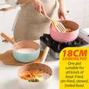 idrop [ 18CM ] Nonstick Kitchen Cooking Japanese Snow Pan / Kuali Memasak Dapur / 不粘厨房烹饪日本雪锅