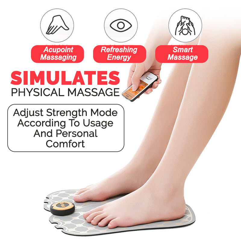 idrop EMS Electrical Muscle Stimulation Bioelectrical Acupoint Portable Smart Foot Massage [ 6 Modes ]