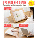 idrop Bamboo Wood Reading Working Table Rack Platform / Alas Membaca Kayu Bamboo / 大号升级款读书托板架(竹木阅读架)