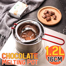 idrop [ 1.2L ] 16CM Chocolate & Wax Melting Pot SUS304 Stainless Steel / Periuk Mencair Lilin dan Coklat /