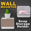 idrop Wall Mounted Soap Storage Holder / Tempat Simpan Buku Sabun Mandi / (强力胶)贴墙单个肥皂盒