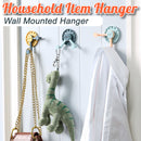 idrop 4pcs Wall Mounted Clock Design Item Hanging Storage Hook