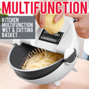idrop Multifunction Kitchen Wet Basket Vegetable Washer & Cutter / Bekas Potong & Basuh Sayur