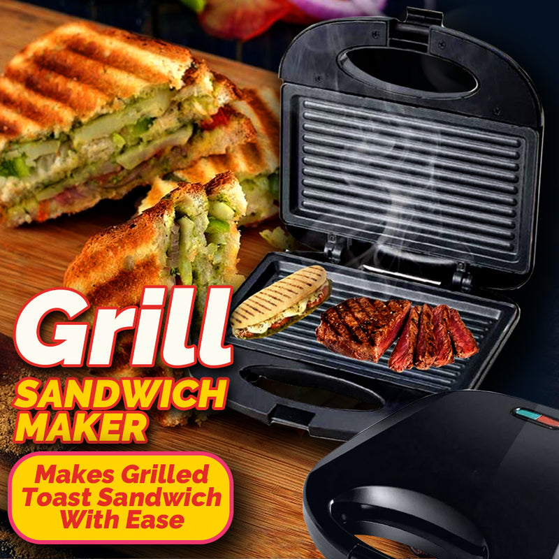 idrop Electric Grill Sandwhich  Toaster Maker [ 750W ]
