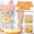 idrop Rotating Stainless Steel Egg Beater Whisk