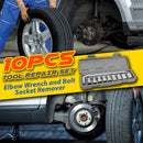 idrop [ 10PCS ] Head Bolt Elbow Socket Wrench Repair Tool Set / Set Alat Pembuka Skru Soket / 10PCS套筒组合 TOOLS SETS