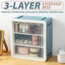idrop [ 3 LAYER ] Wall Mounted Storage Box Container / Kotak Penyimpanan Barang / 收纳盒