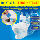 idrop [ 3pcs ] Toilet Bowl Anti bacterial Cleaning Detergent Tablet / Pembersih & Pembunuh Kuman Pencuci Jamban / 3个装蓝泡泡 [ 50g ]