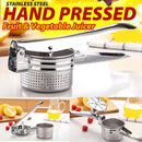 idrop Handheld Stainless Steel Fruit & Vegetable press Juicer / Pemerah Air Jus Buah & Sayur / 盒装手动榨汁器