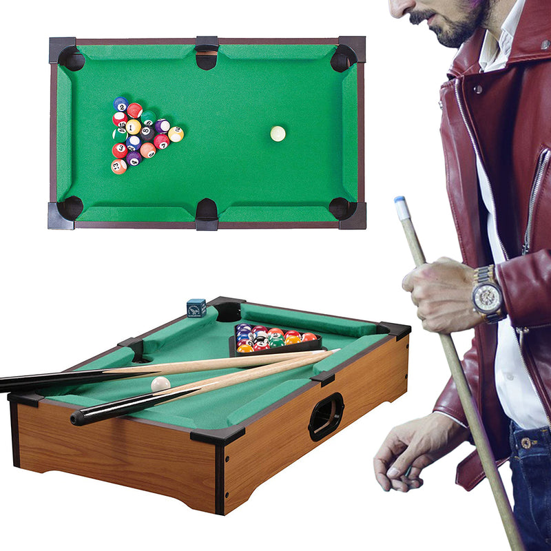 idrop Portable Compact Mini Tabletop Pool table Snooker