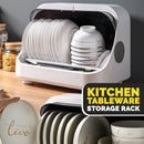 idrop Kitchen Utensil and Tableware Storage Rack with UV Ultraviolet Antibacterial Disinfectant Light